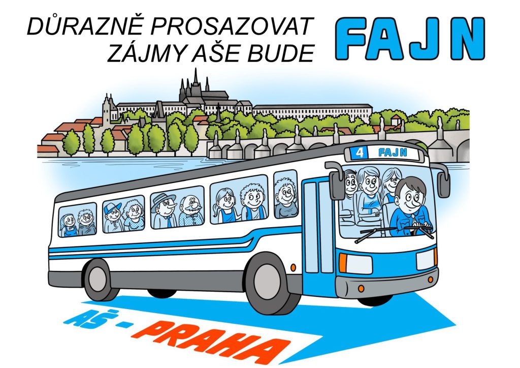 Letáček „Aš – Praha“ – klikněte pro zvětšení