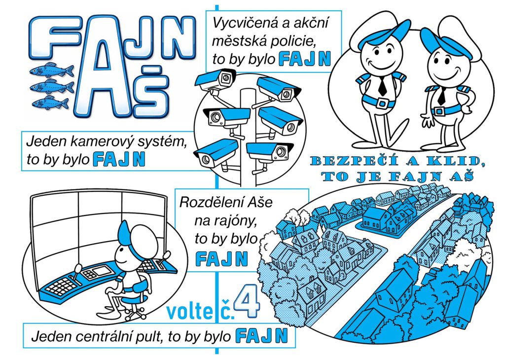 Letáček „Bezpečí a klid, to je FAJN AŠ“ – klikněte pro zvětšení
